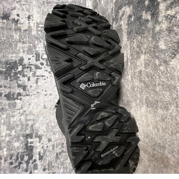 Columbia Arctic Trip Omni-Heat Men Boots 9.5 Black Waterproof Snow Winter YM5383 - Picture 6 of 10